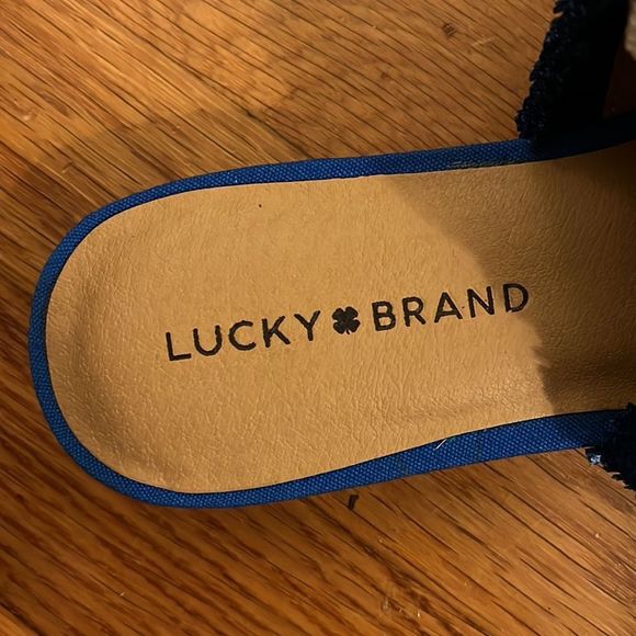 Lucky Brand • Baoss mule • BNIB • size 8 • blue - Picture 2 of 10